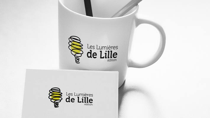 Identité visuelle Les Lumières de Lille - Nolwenn Morvan - Graphiste print et web